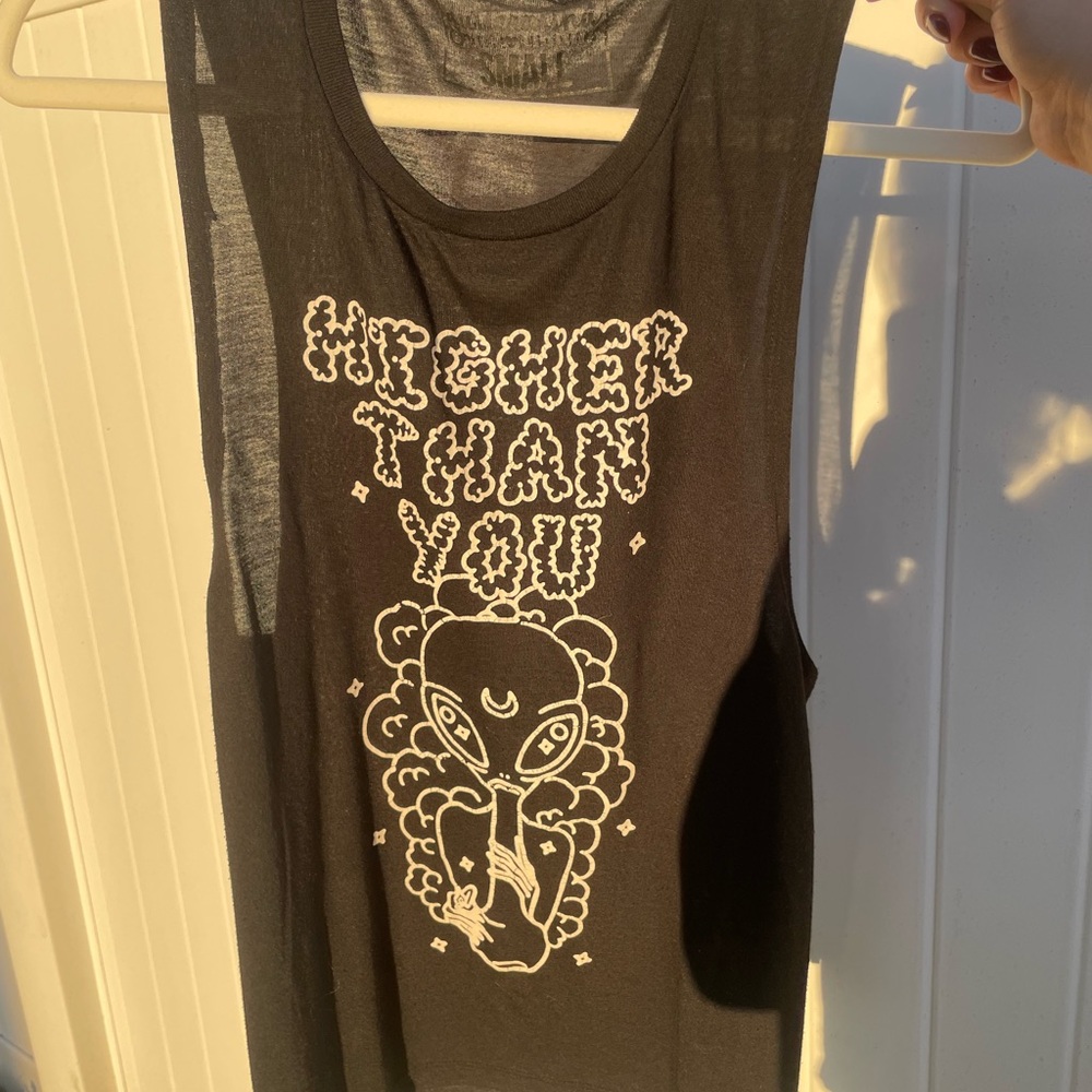 Higher Than You Alien Tee